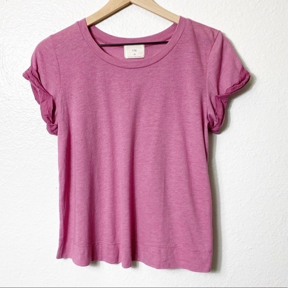 Anthropologie T.la Pink Short Sleeve XS - Picture 1 of 4